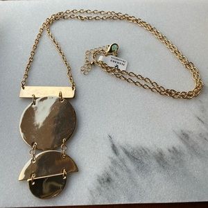 Gold Pendant Necklace